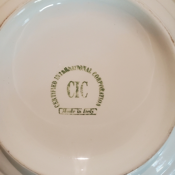 Vintage Large Italian CIC Ceramic Pasta Classico Serving Bowl - Picture 7 of 7